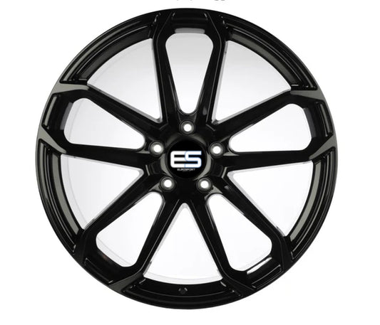 20" EURO SPORT 5X130 20X9 GLOSS BLACK 45 ET