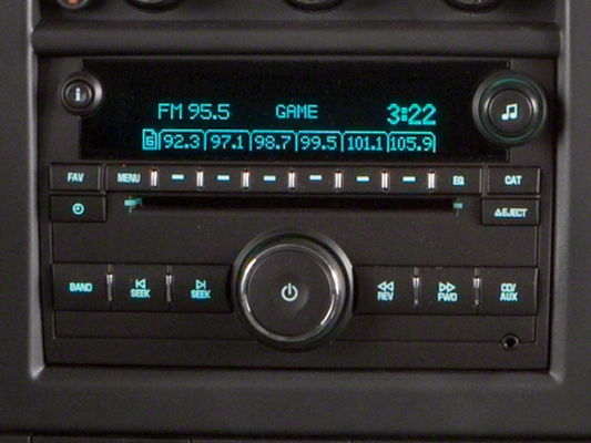 Part No. 15870717. 2006 Chevy Monte Carlo Impala AM FM CD Player Radio w Bluetooth Music Used