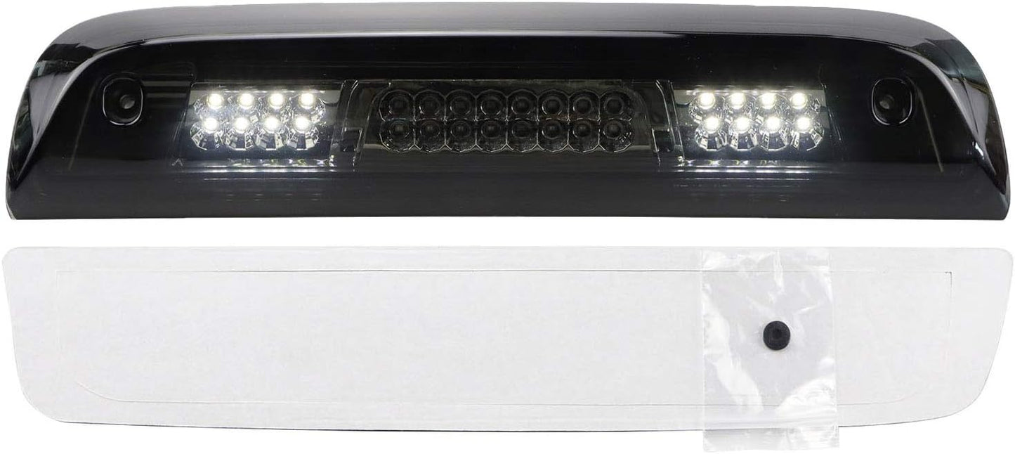 14-17 Chevy Silverado/GMC Sierra 1500 2500HD 3500HD LED Third 3rd Brake Light High Mount Brake Light Cargo Lamp (Smoke lens)