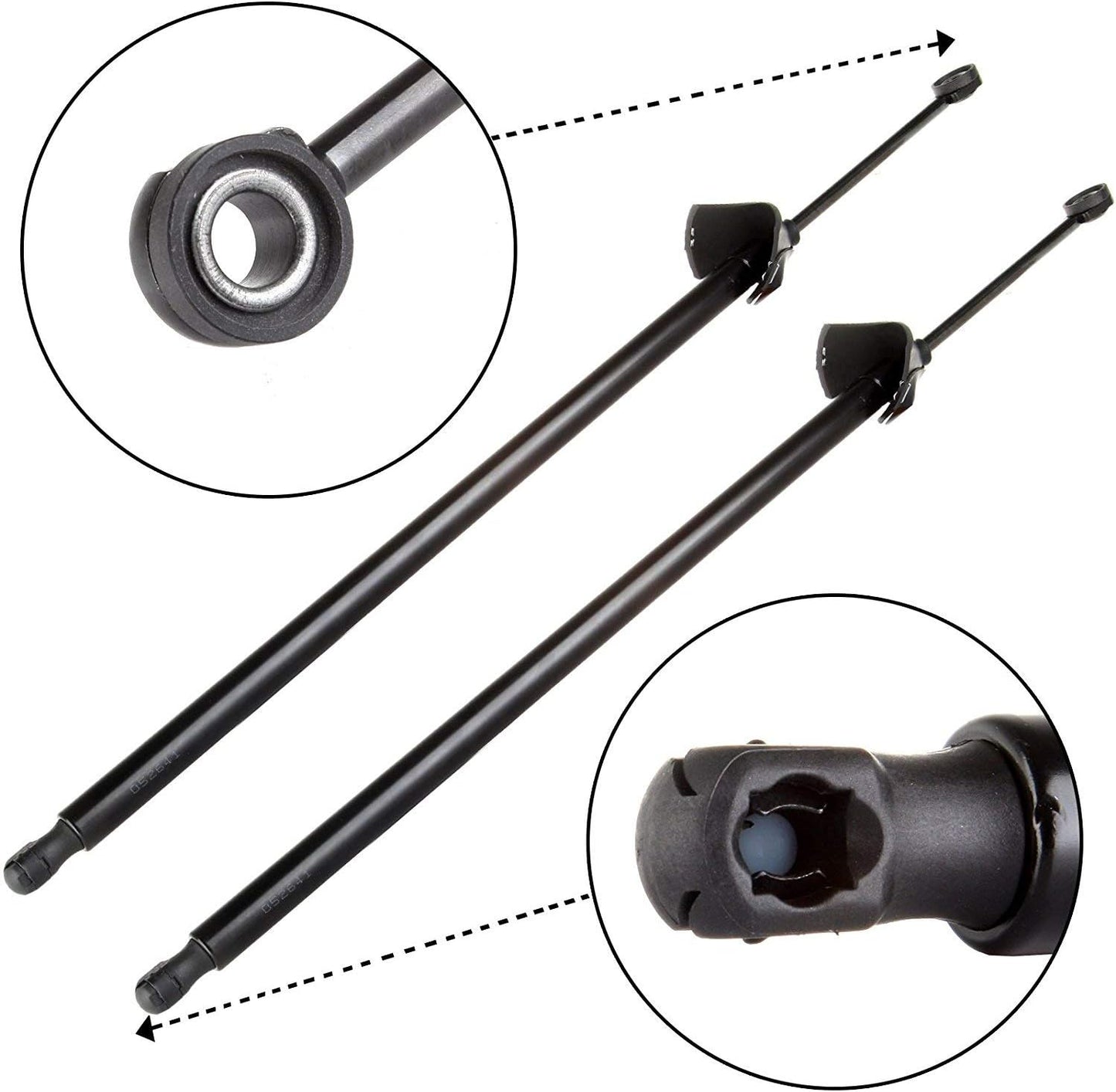 2 Pcs Rear Hatch Liftgate Tailgate Lift Supports Shocks Struts Gas Springs for 1993-2002 Camaro,Pontiac Firebird 4860