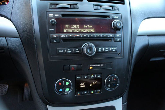 Part No. 25802327. 2007 Saturn Outlook AM FM CD DVD Player Radio w Aux Bluetooth Upgrade Used