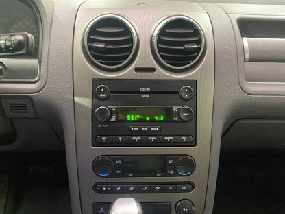 Part No. 6F9T-18C815-BC. 2006 Ford Freestyle AM FM 6 CD Player Radio w Bluetooth Upgrade Used