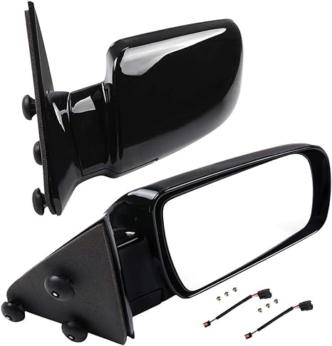 Side View Mirrors A Pair of Mirrors Fit Compatible with 1988-1999 for Chevy C1500 C2500 C3500 for Chevy K1500 K2500 K3500 1995-2000 for Chevy Tahoe Manual Folding 15036360