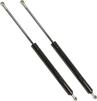 2pcs PM2048 4568 Support 85Lb/378N Lift Support Struts Shocks Prop for Tonneau Cover, Extended Length 29.50 in, Compressed Length 17.50 in, 1/2" Ball Socket Metal Ends